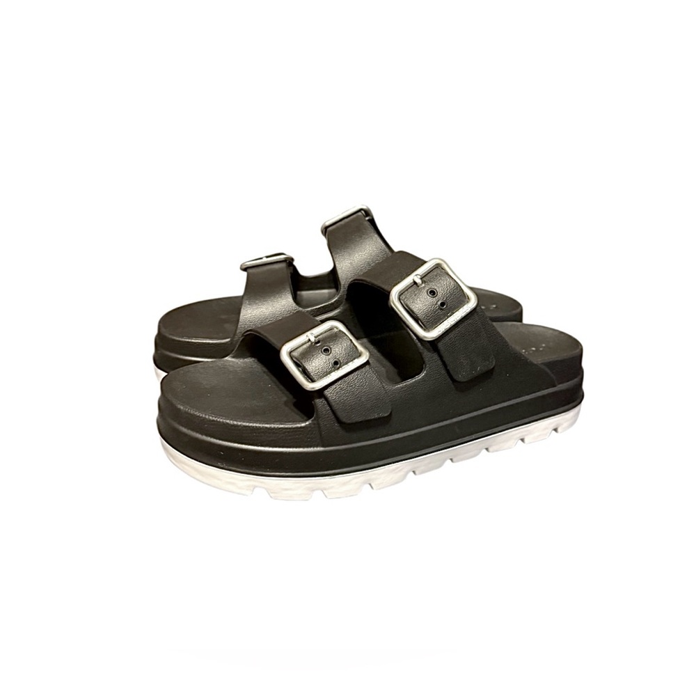 J Slides Women’s Simply B Slip On Sandals Slides New With Box